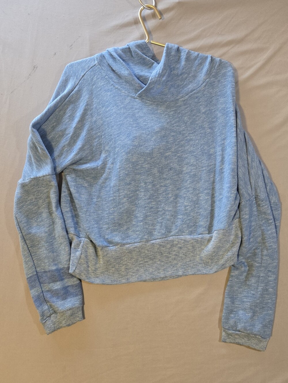 Roxy Light Blue Cowl Neck Sweater Sz XL